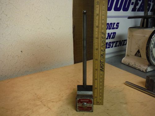 STARRETT NO. 657 MAGNETIC DIAL INDICATOR BASE STAND MACHINIST TOOL