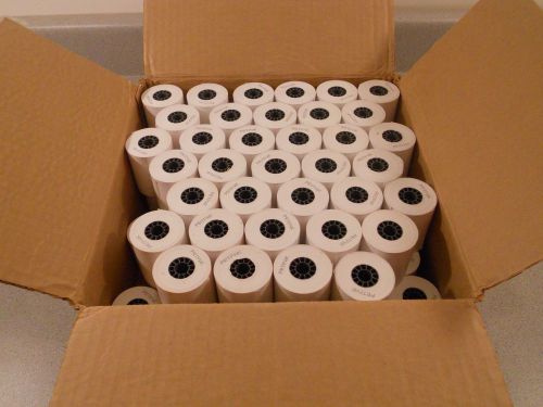 2 1/4&#034; x 85&#039; Thermal Paper Rolls - (72 New Rolls)