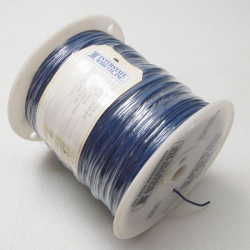 1000&#039; interstate wire wpa-1626-6 16 awg blue lead wire hook up stranded for sale