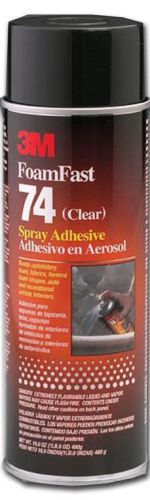3M Foam Fast 74 Spray Adhesive, 24 Oz