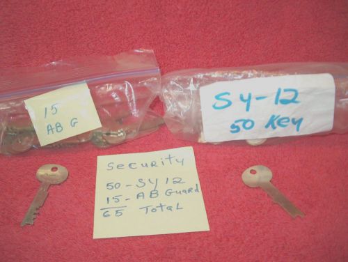 Safe deposit box key blanks for sale