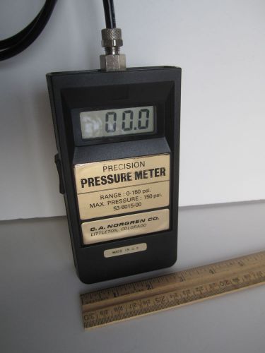 Hand Held Portable Pressure Meter Gauge PRECISION Tester Process Check Gage