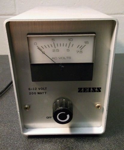 ZEISS LEP 910224 6-12 VDC VARIABLE POWER SUPPLY MICROSCOPE LIGHT SOURCE LUDL