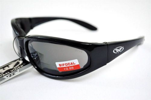 GLOBAL VISION Hercules 2 Unbreakable Bifocal Safety Glasses 1.5 2.0 2.5 Anti Fog