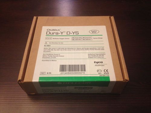 Nellcor Dura-Y D-YS Oximax Multisite Oxygen Sensor and Wraps