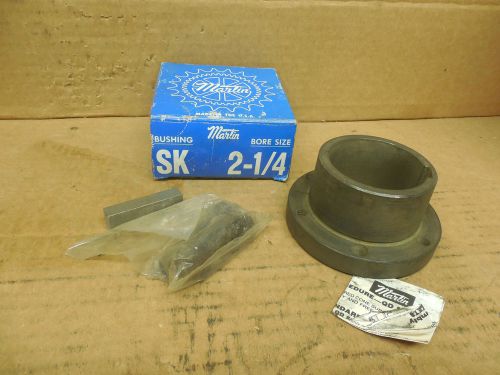 Martin keyed bushing sk 2 1/4 sk-2-1/4  skx21/4 sk214 1/2&#034; kw 2 1/4&#034; bore new for sale