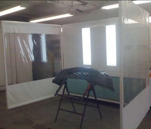 Mobile prep booth spray booth for sale