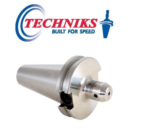 Techniks CT40 1&#034; Stubby Length CAT40 End Mill Holder AT3 Ground 22925A-1.75