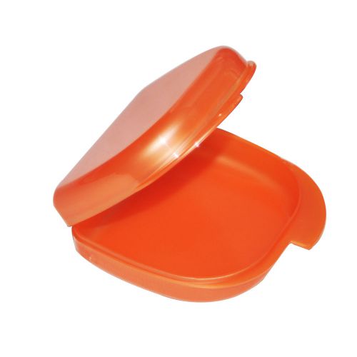 red Color Dental Orthodontic Retainer Denture mouthguard Case Box