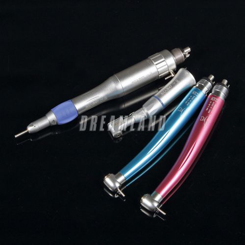 2pc dental high speed handpiece 4 hole + inner water contra angle kit ept-4 usa7 for sale