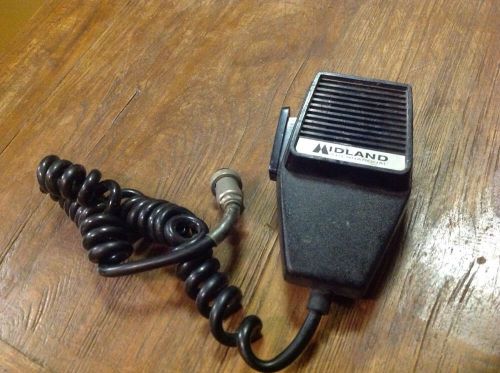 Vintage Midland Speaker Microphone 4 Pin Plug USED