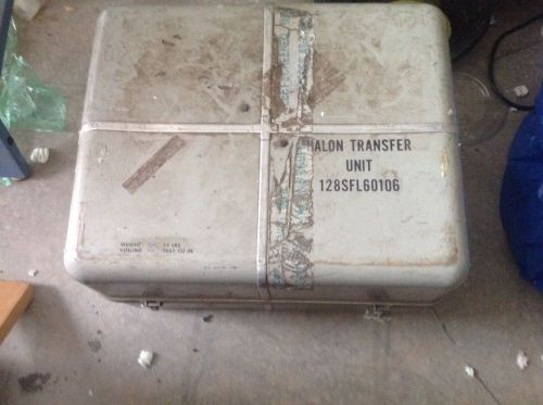 portable Halon transfer unit 1301