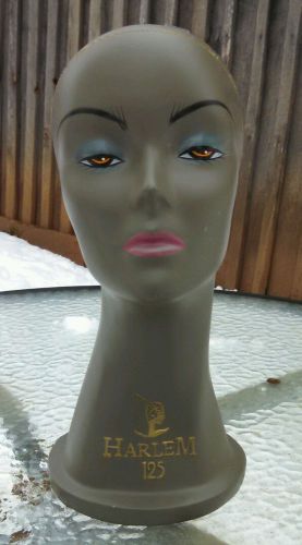 Mannequin 15&#034; Head Display Wig Hat Accessory Harlem 125  21&#034; circumference