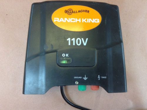 Gallagher G369 Ranch King Corded Electric Fence Controller Fencer 110V Charger