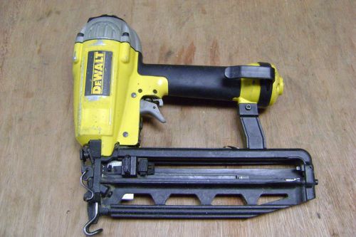 DeWalt D51257 16 ga. finish nailer, not working, for parts, as is no warranty