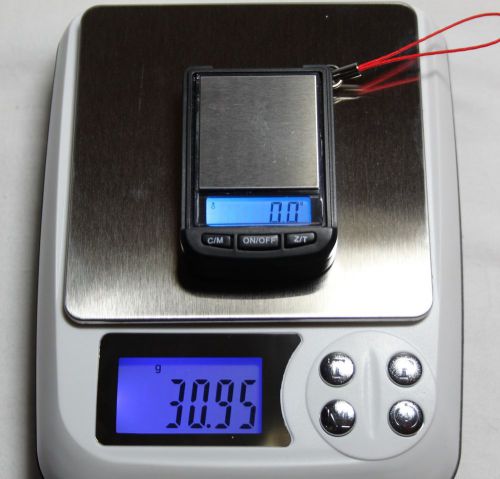 The Best Precision 500g x .01g Jewelry Scale Weighs Counts Grams 100g 200g Pound