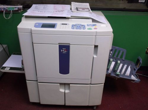 Riso mz790 2 color high speed digital duplicator making excellent prints for sale