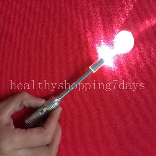 Durable Bright Durable Dental Mouth oral Mirror w LED Light lamp w battery