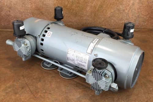 Gast piston air compressor * direct drive * oil-less * 8hdm-10-m803 *2 hp*tested for sale