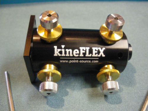 Point Source Laser to Fiber Optical Optic Coupler i-flex kineflex