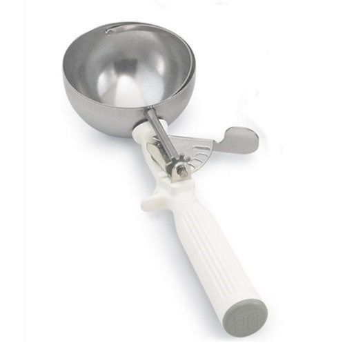 Vollrath 47139 #6 Disher-5 1/3-Ounce White