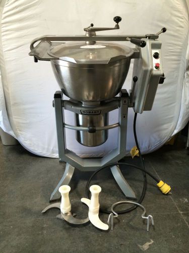 Hobart hcm-450 45 qt vcm vertical dough chopper cutter mixer with accesories for sale