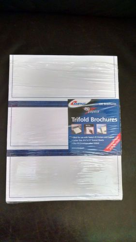 AMPAD PC PAPERS Trifold Brochures Heavyweight 32 lb Text Stock ~ 98 sheets