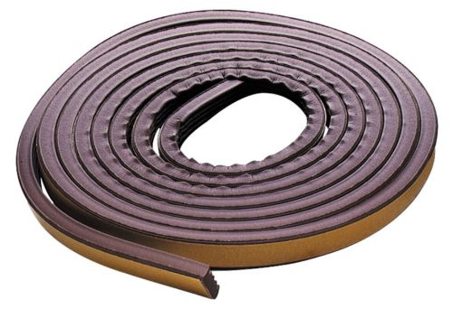 M-d Products Extreme Temperature P Profile Weather Strip Brown