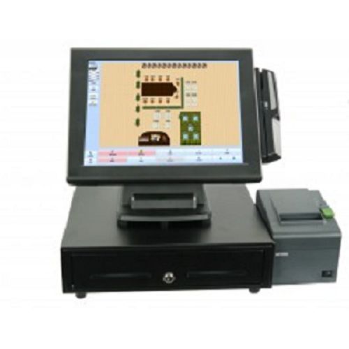 DELL  Station Restaurant / Bar Touch POS System &amp; Software / printer