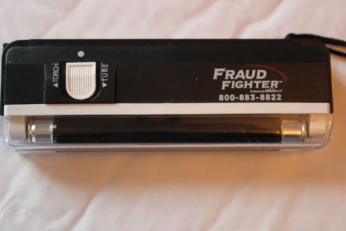 Fraud Fighter Counterfeit Bill Detector By UVeritech