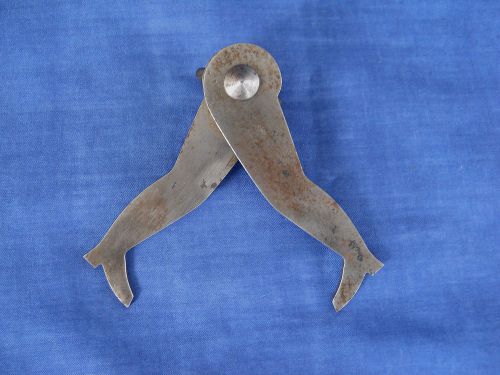 Antique Dancing Legs Calipers, Rare   3 1/2&#034; long, opens to approximately 5&#034;