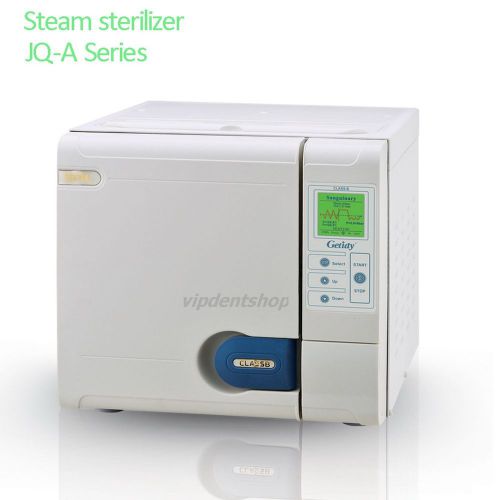 Dental steam sterilizer autoclave getidy class b 18l jq-a-18 for sale