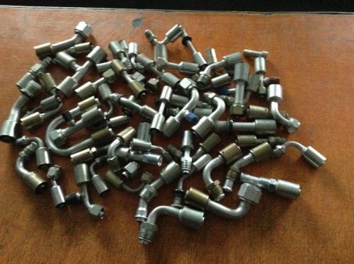 60 atco style ac hose fittings, hydraulic hose adapters for sale