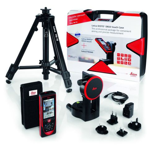 Leica DISTO D810 Professional Pro Kit - 810 Package Laser Measuring Meter Tool