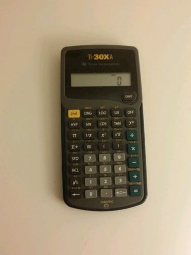 Texas Instruments TI-30XA Scientific Calculator 10 Digit LCD