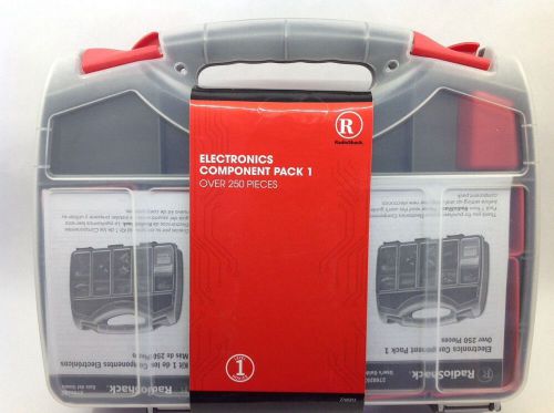 RadioShack NEW R S Electronics Components Pack 1 Kit 1 250 Pieces Sealed $80Reta