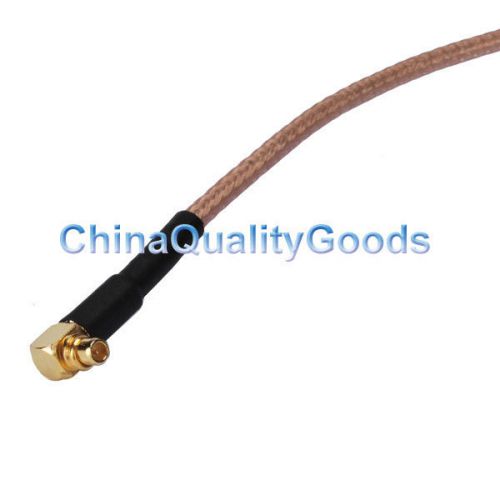 MMCX male connector RA CRC9 Plug male right angle pigtail RG316 30cm