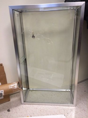 2 Glass Display Cases