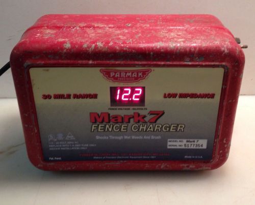 Parmak Precision 110-120V Low Impedance Mark 7 Fence Charger 30 Mile Made In USA