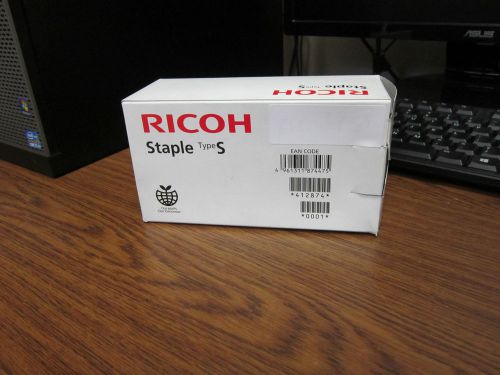Genuine Ricoh 412874 Type S Staple Cartridge, Box of 1