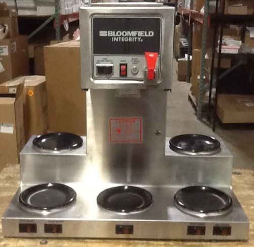 BLOOMFIELD 5 BURNER COFFEE BREWER WITH HOT WATER FAUCET