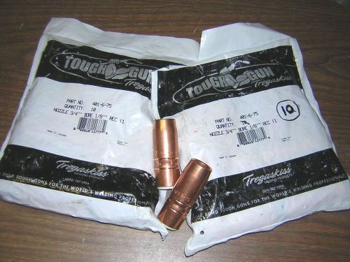 Tregaskiss 401-6-75 nozzle 3/4 orfice copper