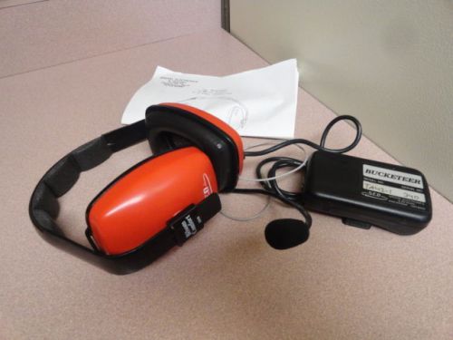 BILSOM Comfort 2315 Communication Hearing Protection EarMuff Bucketeer TA42-1