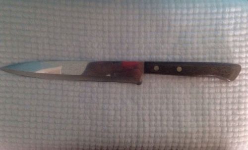 Vintage Ekco Flint Vanadium Arrowhead Carving Knife 8&#034; Blade 12.5&#034; Overall