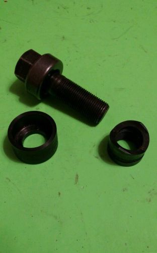 GREENLEE BALL BEARING 3/4&#034; ROUND PUNCH SET W/ EXTRA ADAPTER