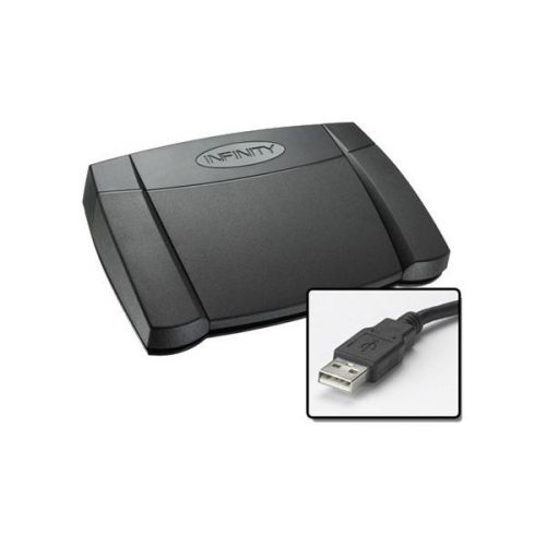 Infinity IN-USB-2 INUSB2 PC Computer Transcription Foot Pedal