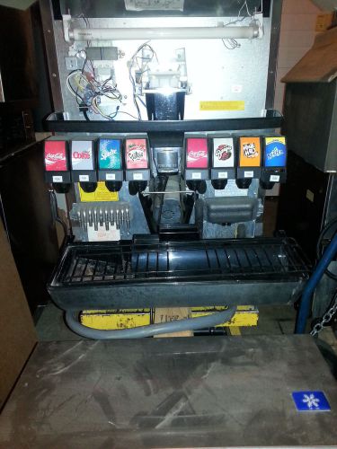 Servend md-175 8 valve carbonated soda fountain machine w/ ice dispenser for sale