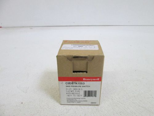 HONEYWELL GAS PRESSURE SWITCH C6097A 1053 *NEW IN BOX*