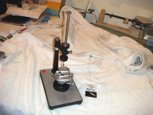 Used our no. 2 jelenko dental surveyor model designer with work table &amp; 2 tools for sale