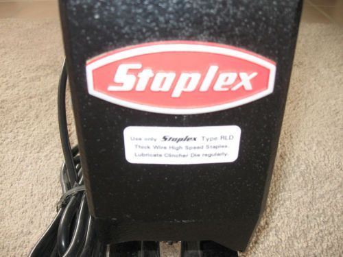 Electric Stapler Staplex S-RD Thick Wire with Type-RLD High speed Staples